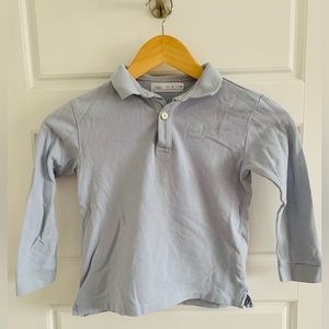 Zara boys LS Polo top - Size 6